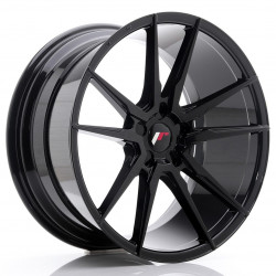 Japan Racing JR21 20x10 ET20-40 5H BLANK, Glossy Black