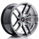 Hliníkové disky Japan Racing JR25 18x9,5 ET20-40 5H BLANK, Hyper Black | race-shop.sk