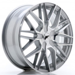 Japan Racing JR28 17x7 ET20-45 BLANK, Silver Machined