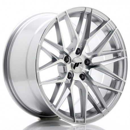 Hliníkové disky Japan Racing JR28 18x9,5 ET40 5x112 Silver Machined | race-shop.sk