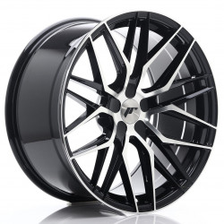 Japan Racing JR28 20x10 ET20-40 5H BLANK, Glossy Black