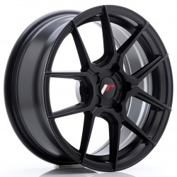 Japan Racing JR30 17x7 ET20-40 5H BLANK, Matt Black