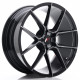 Hliníkové disky Japan Racing JR30 20x8,5 ET20-42 5H BLANK, Black Brushed w/Tinted Face | race-shop.sk