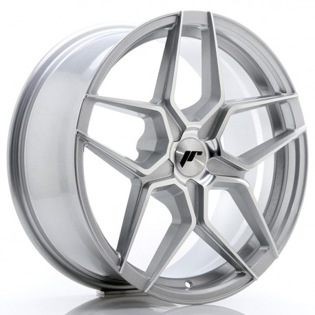 Hliníkové disky Japan Racing JR34 18x8 ET20-42 5H BLANK, Silver Machined | race-shop.sk
