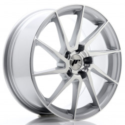 Japan Racing JR36 18x8 ET35 5x120 Silver Brushed Face