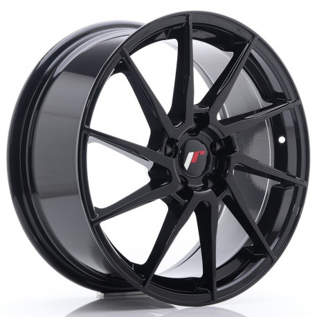 Hliníkové disky Japan Racing JR36 18x8 ET45 5x112 Glossy Black | race-shop.sk