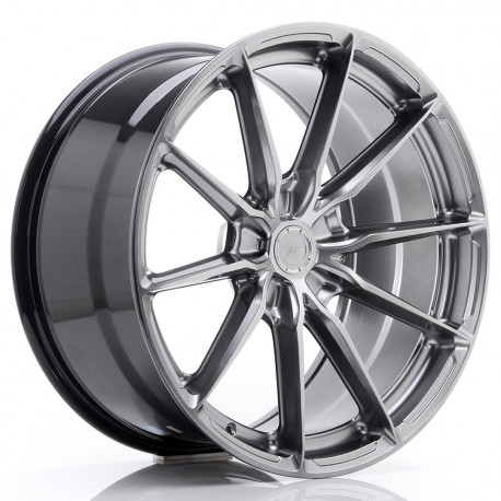 Hliníkové disky Japan Racing JR37 20x10 ET20-45 5H BLANK, Hyper Black | race-shop.sk