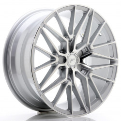 Japan Racing JR38 18x8 ET20-42 5H BLANK, Silver Machined