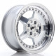 Hliníkové disky Japan Racing JR6 15x7 ET35 4x100/114 Silver Machined | race-shop.sk