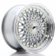 Hliníkové disky Japan Racing JR9 16x8 ET25 BLANK, Silver w/Machined Lip | race-shop.sk