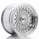 Hliníkové disky Japan Racing JR9 16x9 ET20 BLANK, Silver w/Machined Lip | race-shop.sk