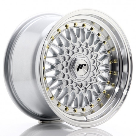 Hliníkové disky Japan Racing JR9 16x9 ET20 BLANK, Silver w/Machined Lip | race-shop.sk