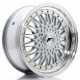 Hliníkové disky Japan Racing JR9 17x7,5 ET20 4x100/108 Silver w/Machined Lip | race-shop.sk