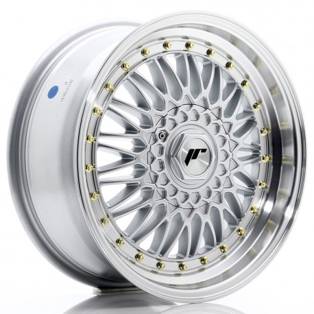 Hliníkové disky Japan Racing JR9 17x7,5 ET35 5x108/112 Silver w/Machined Lip | race-shop.sk