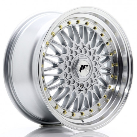 Hliníkové disky Japan Racing JR9 17x8,5 ET20-35 BLANK, Silver w/Machined Lip | race-shop.sk