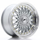 Hliníkové disky Japan Racing JR9 18x9 ET35 5x100/120 Silver w/Machined Lip | race-shop.sk