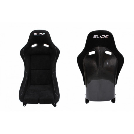 Športové sedačky Bez FIA homologizácie Športová sedačka SLIDE RS Carbon Black M | race-shop.sk