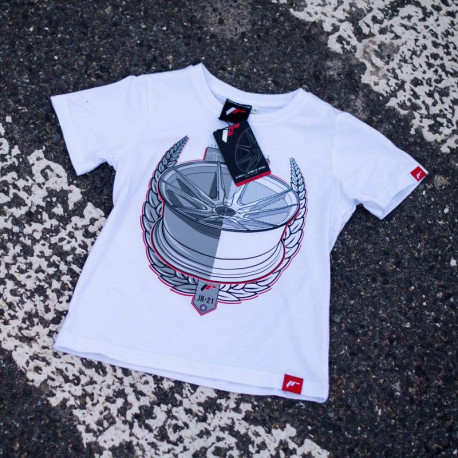 Tričká Detské tričko JAPAN RACING JR-21, biela | race-shop.sk