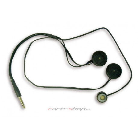Slúchadlá / headsety Terratrip headset pre centrály professional do uzavretej prilby | race-shop.sk