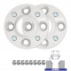 Rozširovacie podložky pre konkrétny model Rozširovacie podložky so štiftami (sada 2ks) pre mitsubishi space wagon uf - 30mm, 4x114.3, 67,1 | race-shop.sk