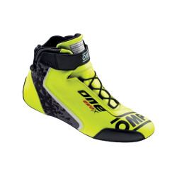 FIA pretekárske topánky OMP ONE EVO X, fluo žltá