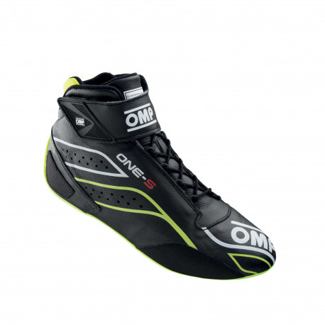 Topánky FIA topánky OMP ONE-S čierno/fluo žltá | race-shop.sk