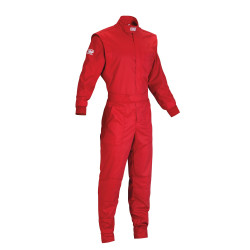 Detské montérky pre mechanikov OMP SUMMER, červená