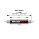 1x vstup / 1x výstup Oceľový tlmič Magnaflow 10416 | race-shop.sk