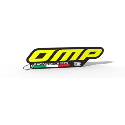 Kľúčenka zo silikónovej gumy s 3D logom OMP