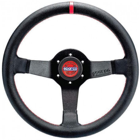 Volanty 3 ramenný volant Sparco CHAMPION, 330mm koža, 65mm | race-shop.sk
