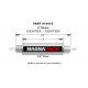 1x vstup / 1x výstup Oceľový tlmič Magnaflow 14416 | race-shop.sk