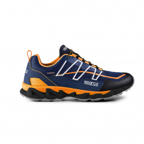 Topánky Topánky Sparco TORQUE 01 modro-oranžová | race-shop.sk