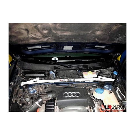 Rozpery Audi A6 / A7 10+ UltraRacing 2-bodové Vrchná rozpera/rozperná tyč predných tlmičov | race-shop.sk