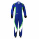 Kombinézy CIK-FIA Kombinéza SPARCO Kerb K44 modro/čierno/bielo/zelená | race-shop.sk