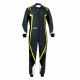 Kombinézy CIK-FIA Detská Kombinéza SPARCO Kerb K44 sivo/čierno/bielo/žltá | race-shop.sk