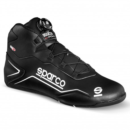 Topánky Detské kartingové topánky Sparco K-POLE (vodeodolné), čierna | race-shop.sk