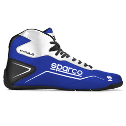 Kartingové topánky Sparco K-POLE, modrá/biela