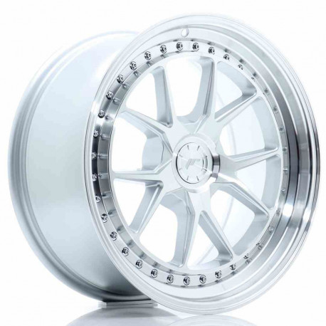 Hliníkové disky Japan Racing JR39 18x8,5 ET15-35 5H BLANK, Silver Machined Face | race-shop.sk