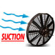 Ventilátory 12V Univerzálny elektrický ventilátor SPAL 225mm - sací, 12V | race-shop.sk