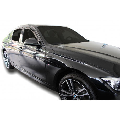 Okenné deflektory Deflektory okien pre BMW seria 3, F 30, 4D 2012-2018 (+OT) 4ks (predné + zadné) | race-shop.sk