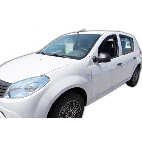 Okenné deflektory Deflektory okien pre DACIA STEPWAY 5D 2008-2012 (+OT) 4ks (predné + zadné) | race-shop.sk