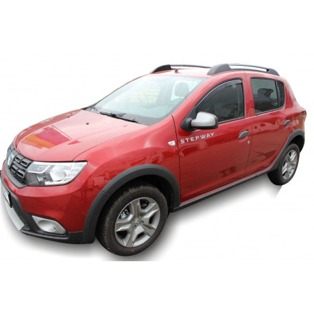 Okenné deflektory Deflektory okien pre DACIA STEPWAY II 4D 2012-2020 (+OT) 4ks (predné + zadné) | race-shop.sk