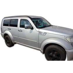 Deflektory okien pre DODGE NITRO 5D 2007-2012 (+OT) 4ks (predné + zadné)