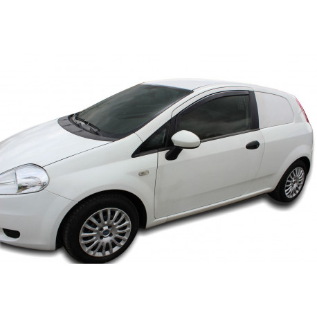 Okenné deflektory Deflektory okien pre FIAT PUNTO GRANDE 2ks (predné) | race-shop.sk