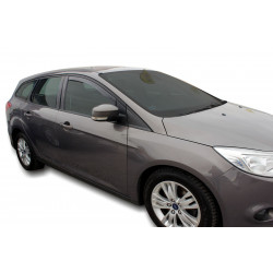 Deflektory okien pre FORD FOCUS III 5D 2011-2018 (+OT) COMBI 4ks (predné + zadné)