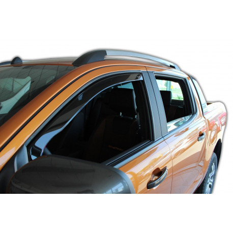 Okenné deflektory Deflektory okien pre FORD RANGER III 4D 2012-up 2ks (predné) | race-shop.sk