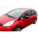 Okenné deflektory Deflektory okien pre HONDA JAZZ III 5D 2008-2014 (+OT) 4ks (predné + zadné) | race-shop.sk