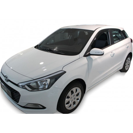 Okenné deflektory Deflektory okien pre HYUNDAI i20 II 5D 2014-2020 (+OT) 4ks (predné + zadné) | race-shop.sk