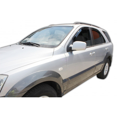 Okenné deflektory Deflektory okien pre KIA SORENTO I 5D 2002-2009 (+OT) 4ks (predné + zadné) | race-shop.sk