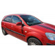 Okenné deflektory Deflektory okien pre KIA RIO II 5D 2005-2010 (+OT) HTB 4ks (predné + zadné) | race-shop.sk
